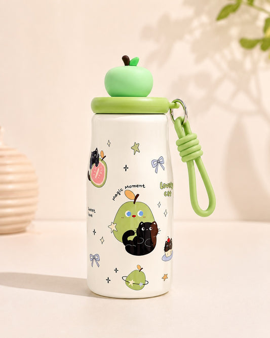 Botella kawaii acero inoxidable
