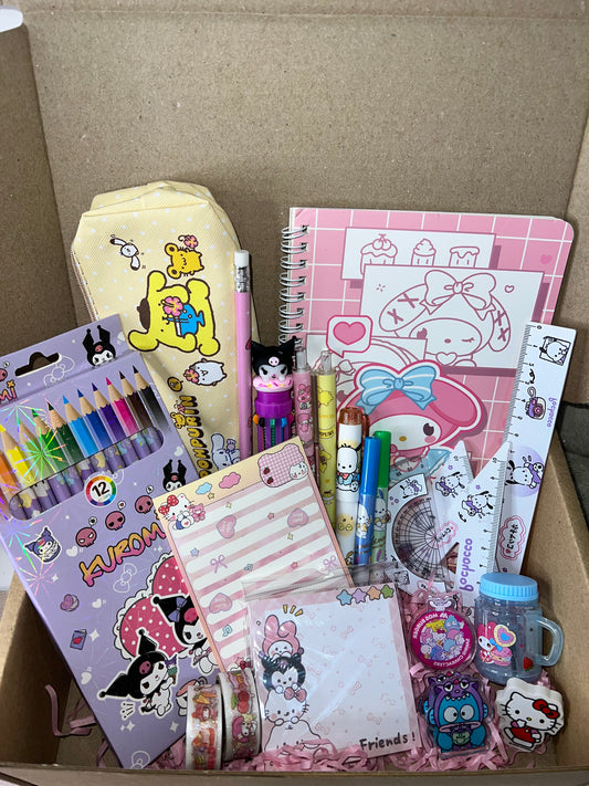 Cajita de papelería Sanrio