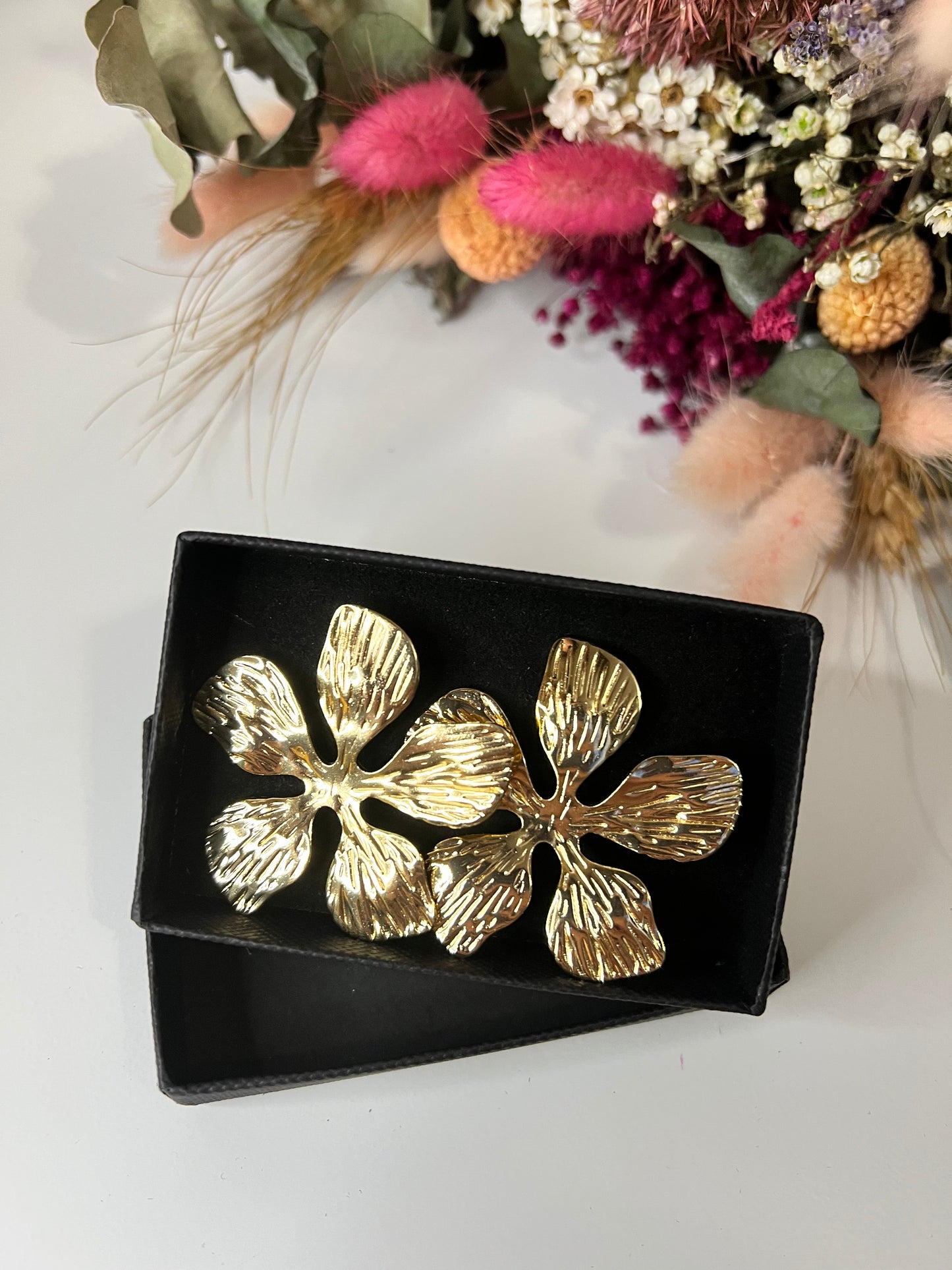 Pendientes Orquídea