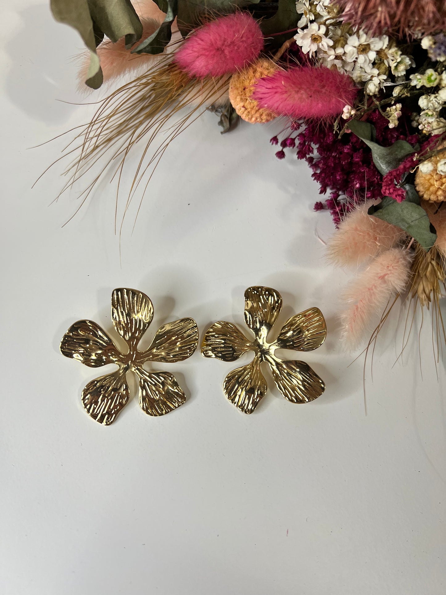 Pendientes Orquídea