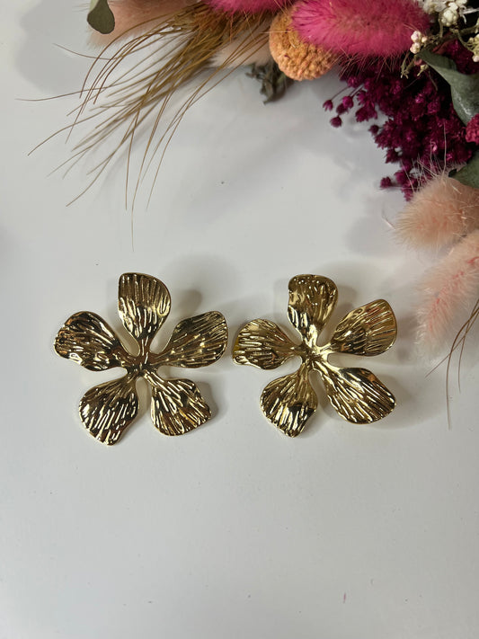 Pendientes Orquídea