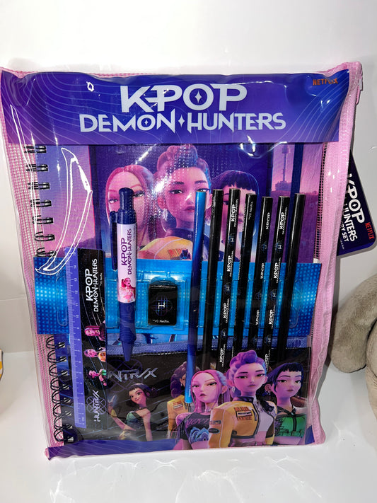 Set de papelería Demon- Hunters