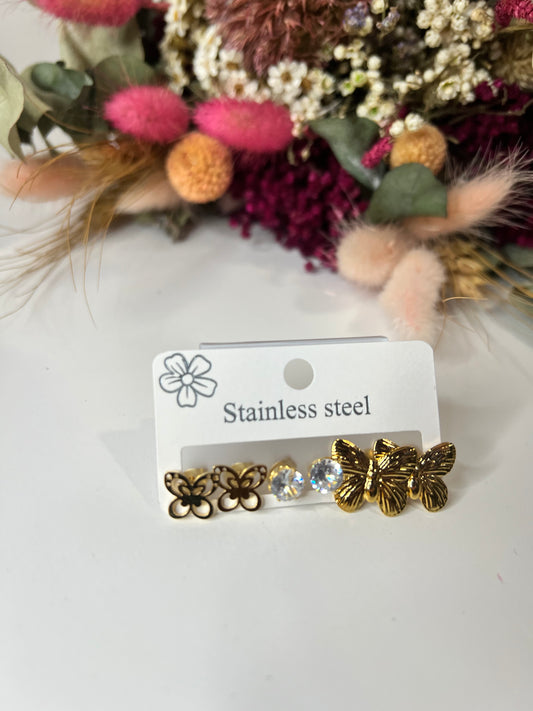 Set pendientes Metamorfosis