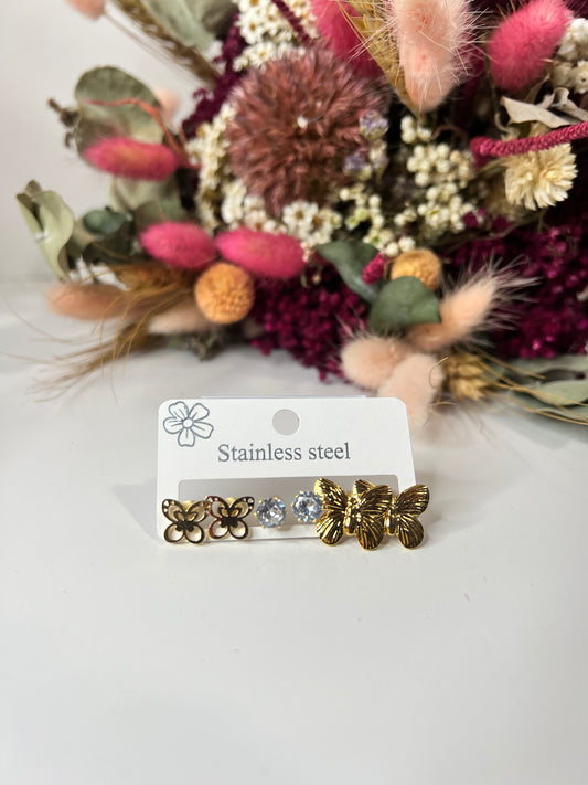 Set pendientes Metamorfosis