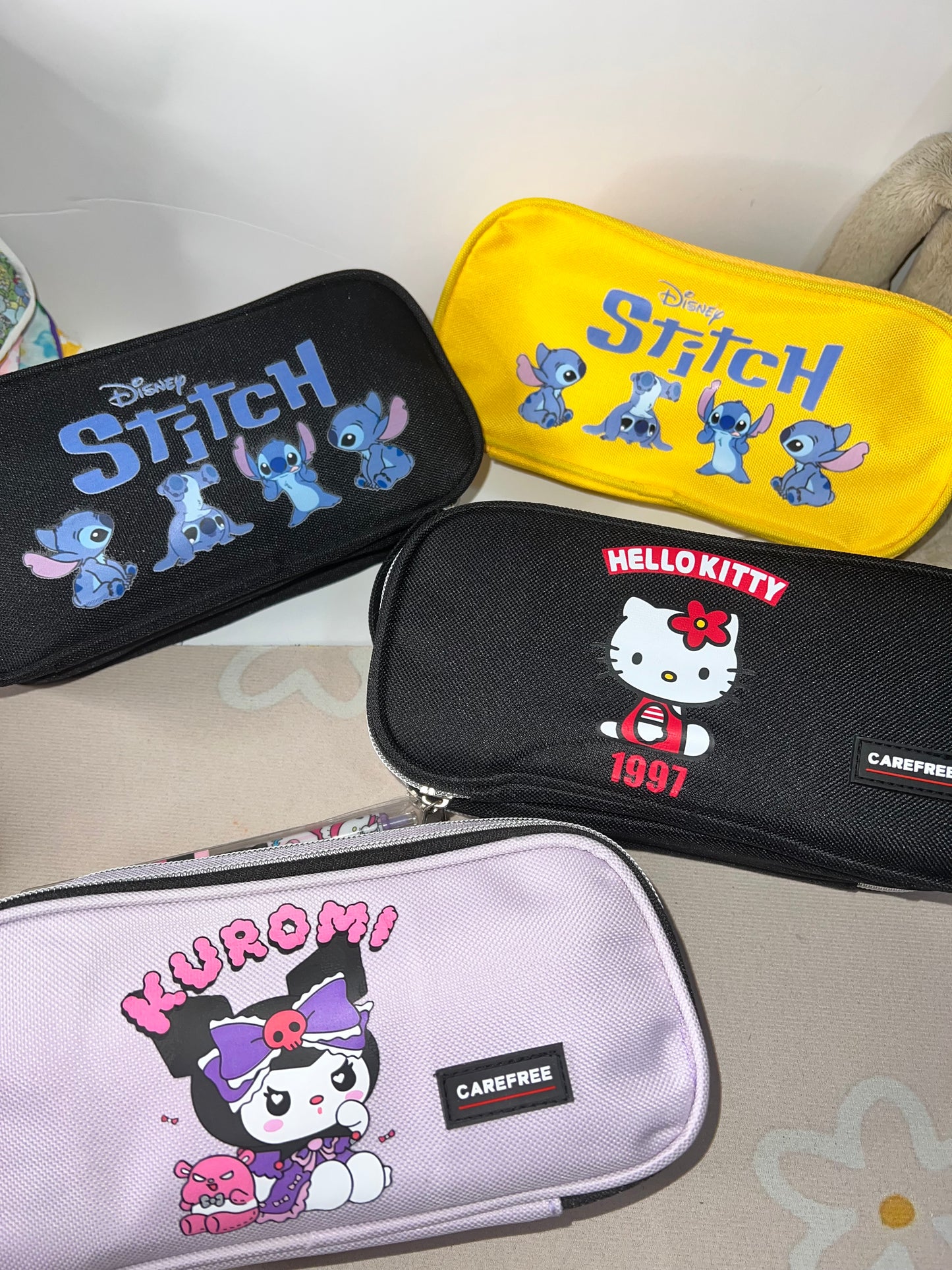 Estuche escolar 3 compartimentos